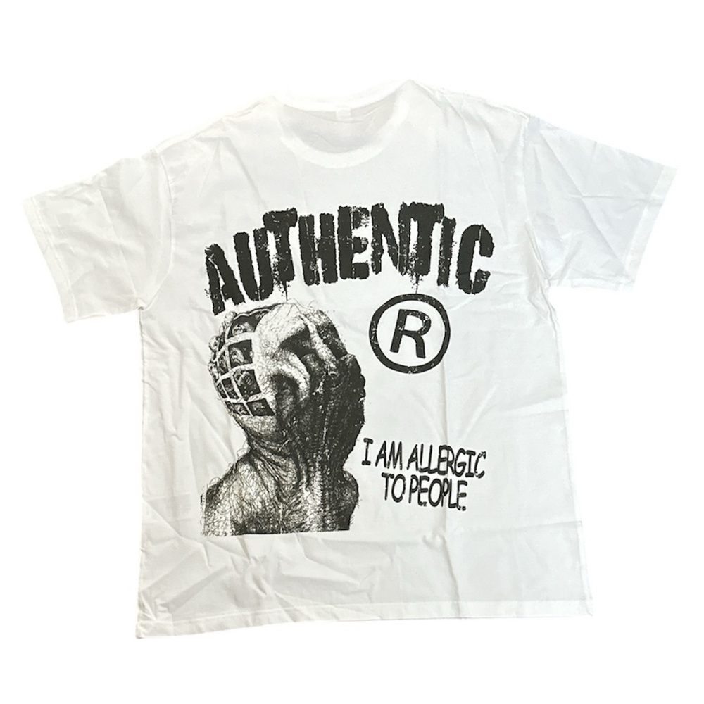 NWT, Caribbean Seal Authentic I am allergic to people‎ shirt, XL, X89